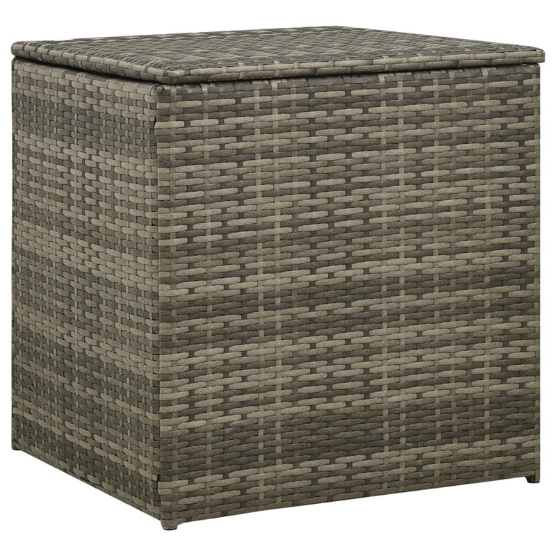 Vidaxl Set De Sofás De Jardín 4 Piezas Y Cojines Ratán Sintético Gris_5