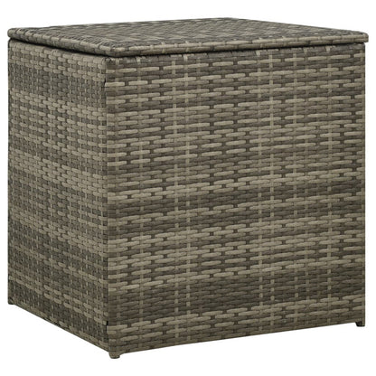 Vidaxl Set De Sofás De Jardín 4 Piezas Y Cojines Ratán Sintético Gris_5