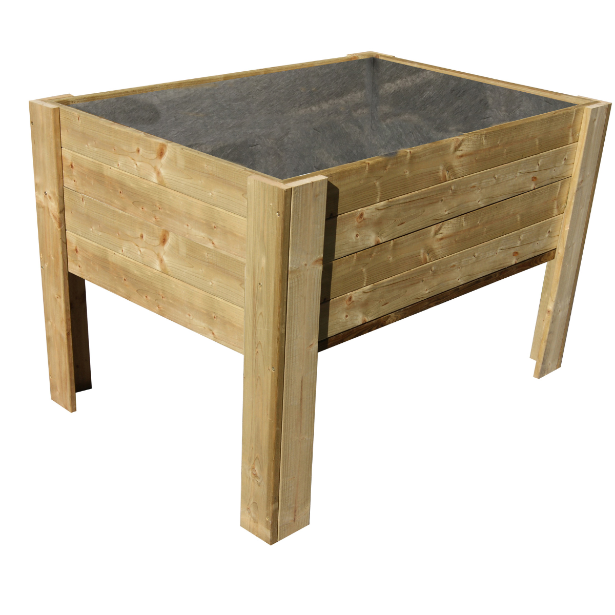 Mesa De Cultivo Mura Profunda 40cm Vidahuerto 80x40x80 Cm.