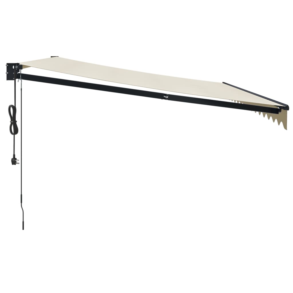 Toldo Retráctil Automático Color Crema 4,5x3 M_5