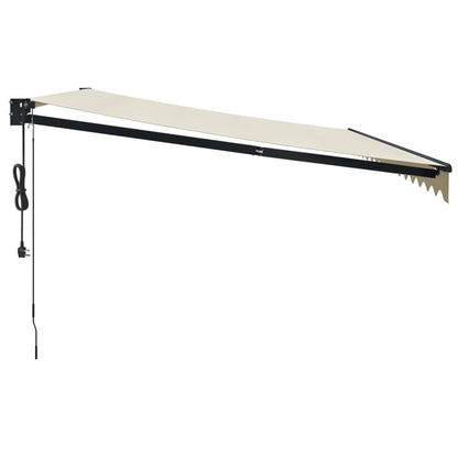Toldo Retráctil Automático Color Crema 4,5x3 M_5