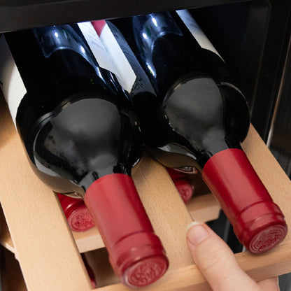 Vinoteca 8 Botellas Bolero Grandsommelier 830 Coolwood, Termoeléctrica, Bajo Nivel Sonoro Y Alto Rendimiento, Temperatura Regulable: 8-18ºc, Panel D_2