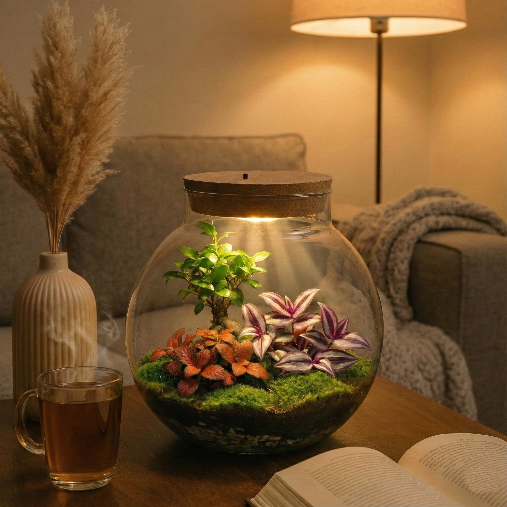 Bonsái Terrario Ecosistema 'biodome' - Ø25 Cm_1