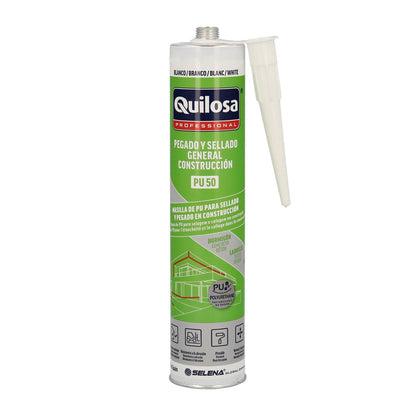 Masilla Poliuretano Blanca Cartucho 300 Ml._0