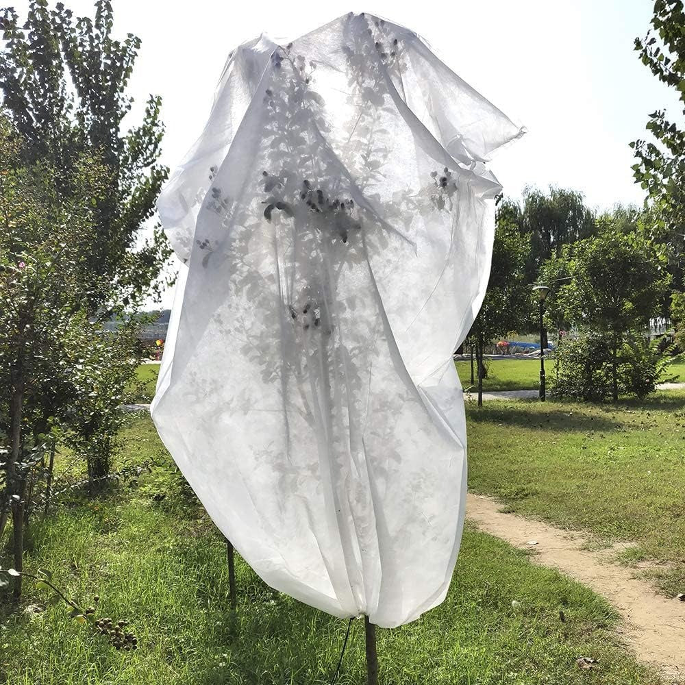 Capucha protectora antiheladas con cordón 30 g/m2 Biotop