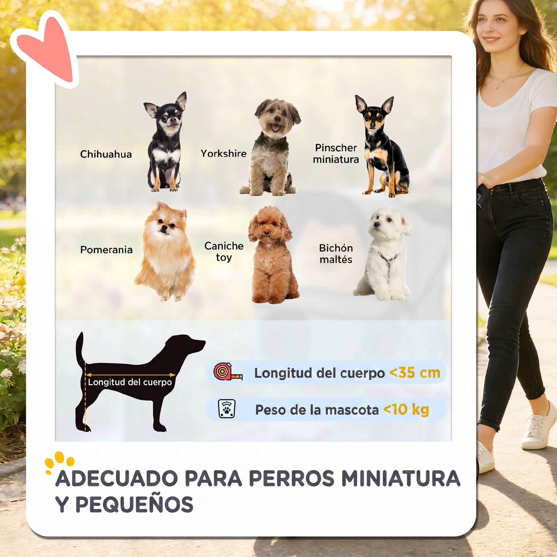 Pawhut Carrito Para Perros Plegable_3