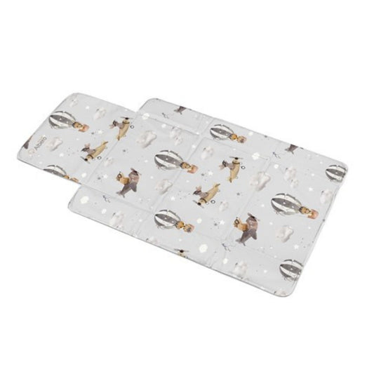 Cambiador Plegable De Viaje Plastificado Balloon Flight