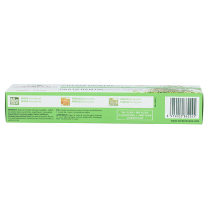 Pack 2x Dentífrico Mirra, Própolis e Hinojo Corpore Sano 75 ml