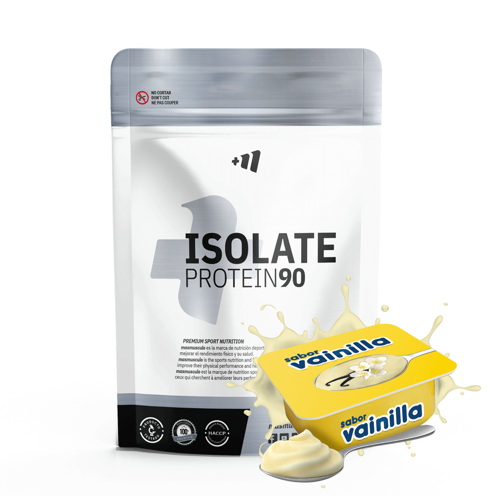 Isolate 90 Cfm - 500 G - Natillas De Vainilla - Aumenta La Masa Muscular - Masmusculo_0