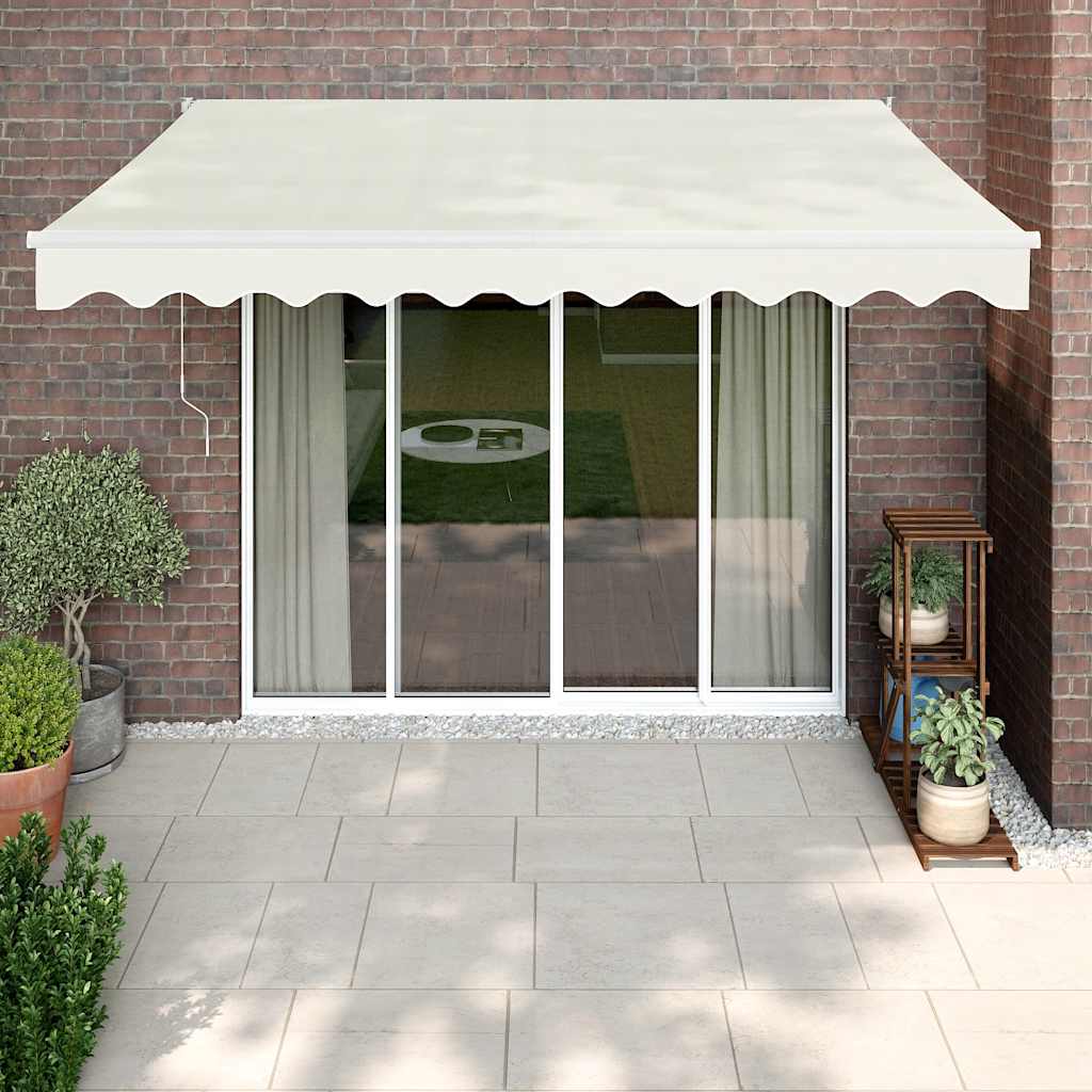 Toldo Retráctil Automático Color Crema 3x2,5 M_1