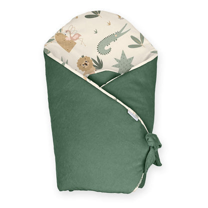 Saco Capazo Bebé Velour Tropic Fun