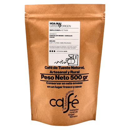 Cafe Sin Intermediarios Café Vietnam Hoa Mai Molido Americana 500 G_0