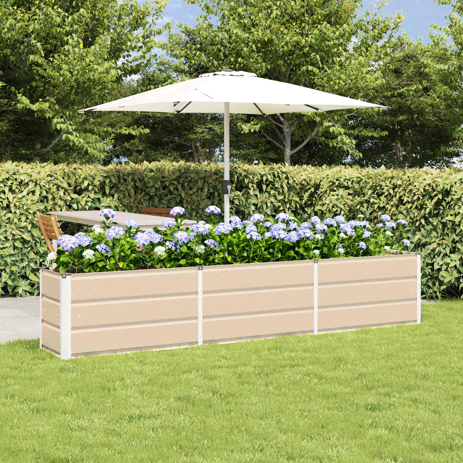 Jardinera Marfil 240 X 40 X 45 Cm Acero_1