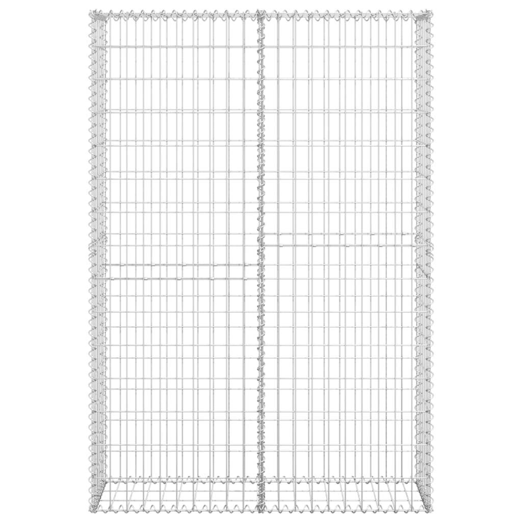 Cesta Para Muro De Gaviones De Alambre Galvanizado 150x100x30cm / Vetonek_2
