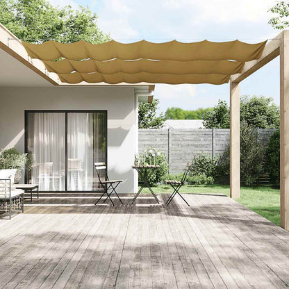 Vidaxl Toldo Vertical Beige 60x800 Cm Tela Oxford_1