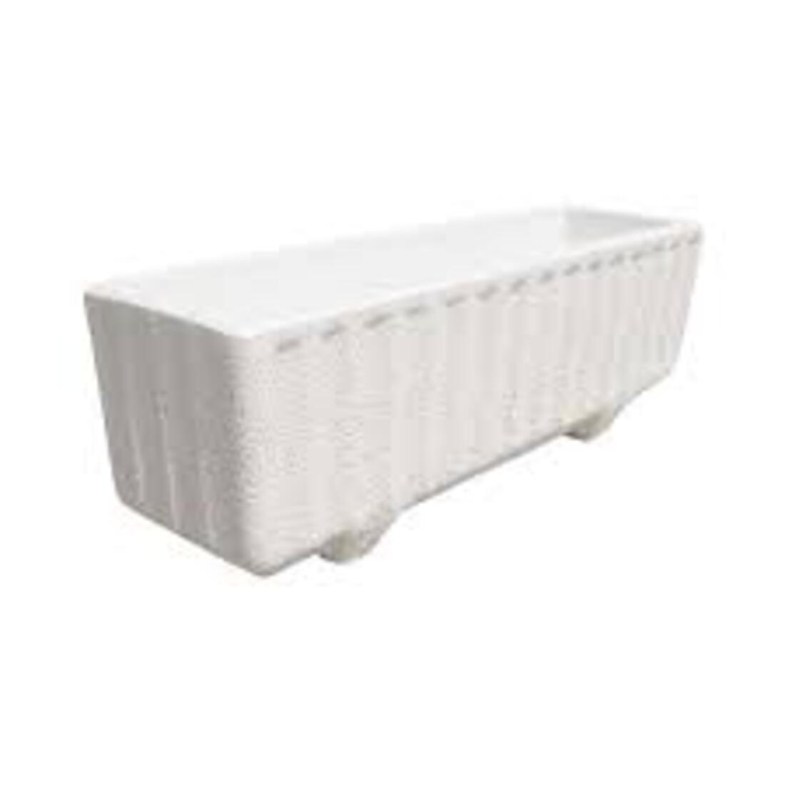 Jardinera De Granito Sofia. 100 cm de largo, 30 cm de ancho y 36 cm de alto. Peso: 65 kilos. Capacidad: 46 litros_0