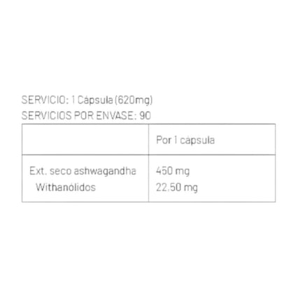 Ashwagandha Ksm-66 90 Caps_1