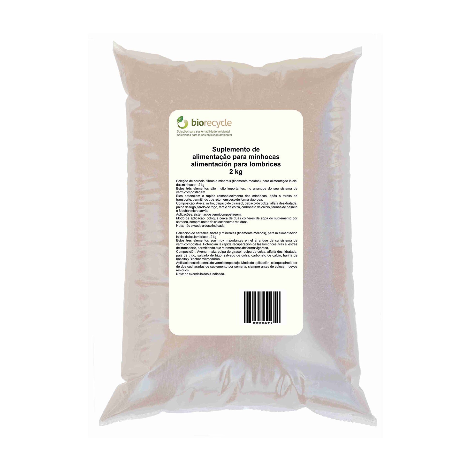 Suplemento De Alimentación Para Lombrices - 2 Kg_0