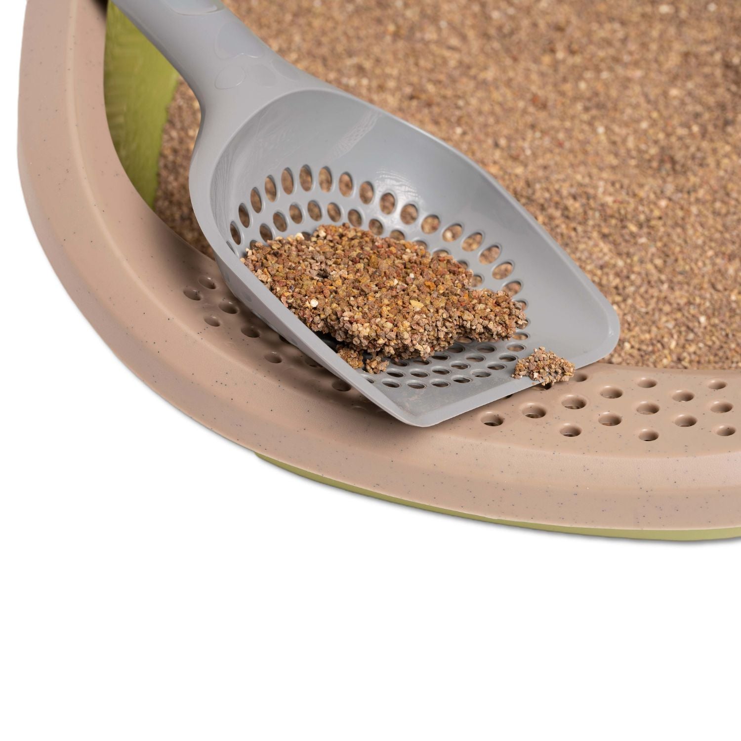 Arena Aglomerante Para Gato Wuapu Natursand Aroma Primavera, Envase De 10kg_1