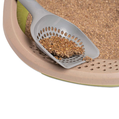 Arena Aglomerante Para Gato Wuapu Natursand Aroma Primavera, Envase De 10kg_1