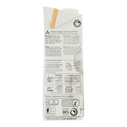 Bebida de Avena con Coco Amandín 1 L