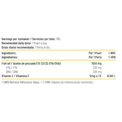 Omega 3 Ifos 35 Epa / 25 Dha 180 Perlas_1