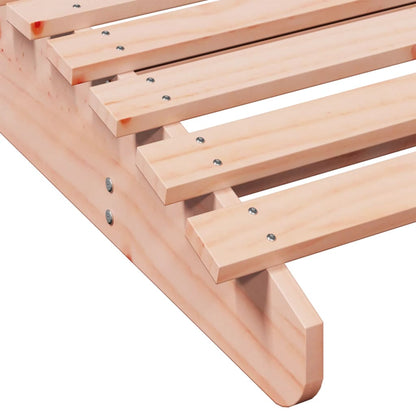Tumbona De Madera Maciza Douglas 205x60x31,5 Cm / Vetonek_4