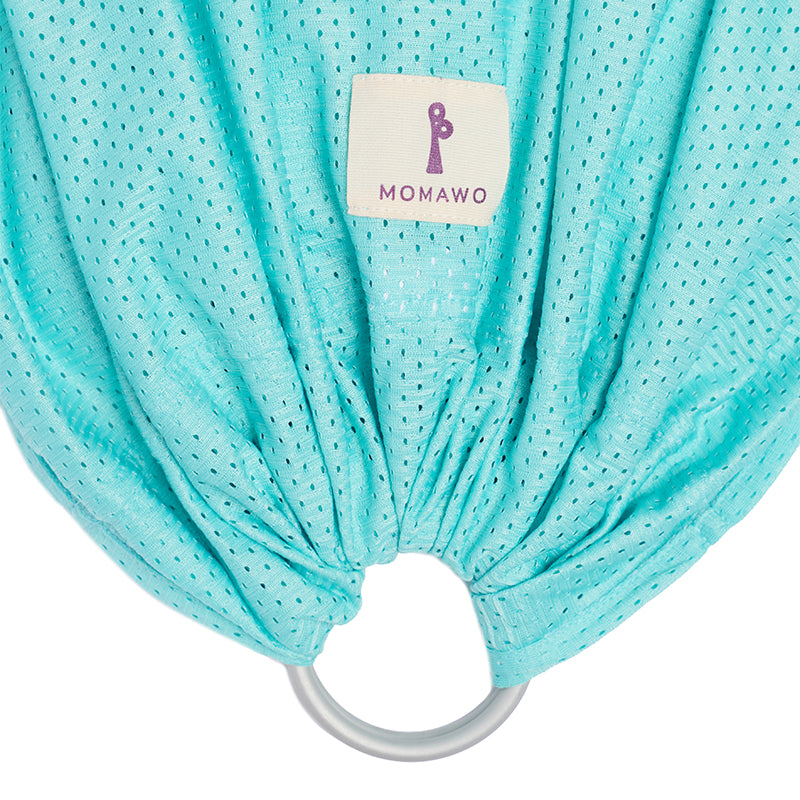 Bandolera Portabebé Momawo Splash Aqua_0
