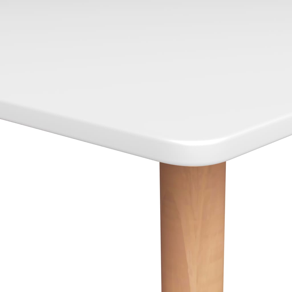 Mesa De Bar Blanco 120x60x105 Cm_2