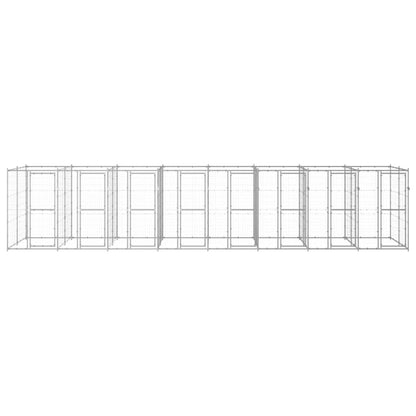 Perrera De Exterior De Acero Galvanizado 19,36 M²_0