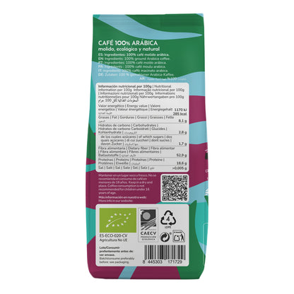 Café molido Eco 100% Arábica Planeta Huerto 250 g