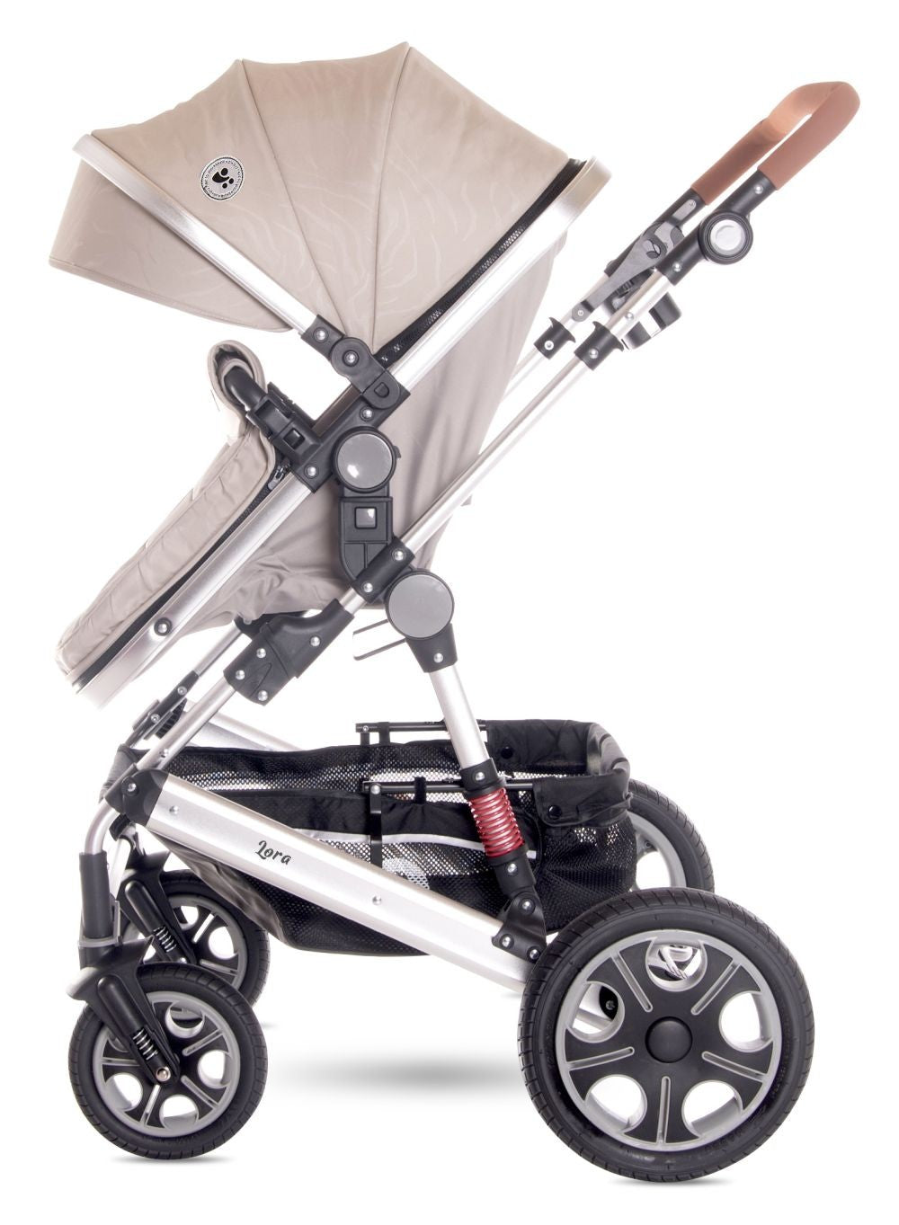 Carrito Dúo Convertible Lora Hasta 15 Kg String Dots_3
