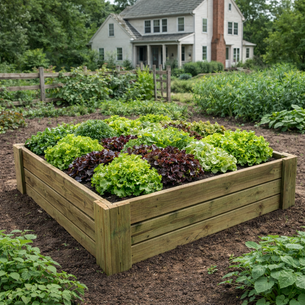 Cajón De Cultivo Solana. Altura De 30 Cm. Sin Base. Vidahuerto 120x100x30 Cm._1