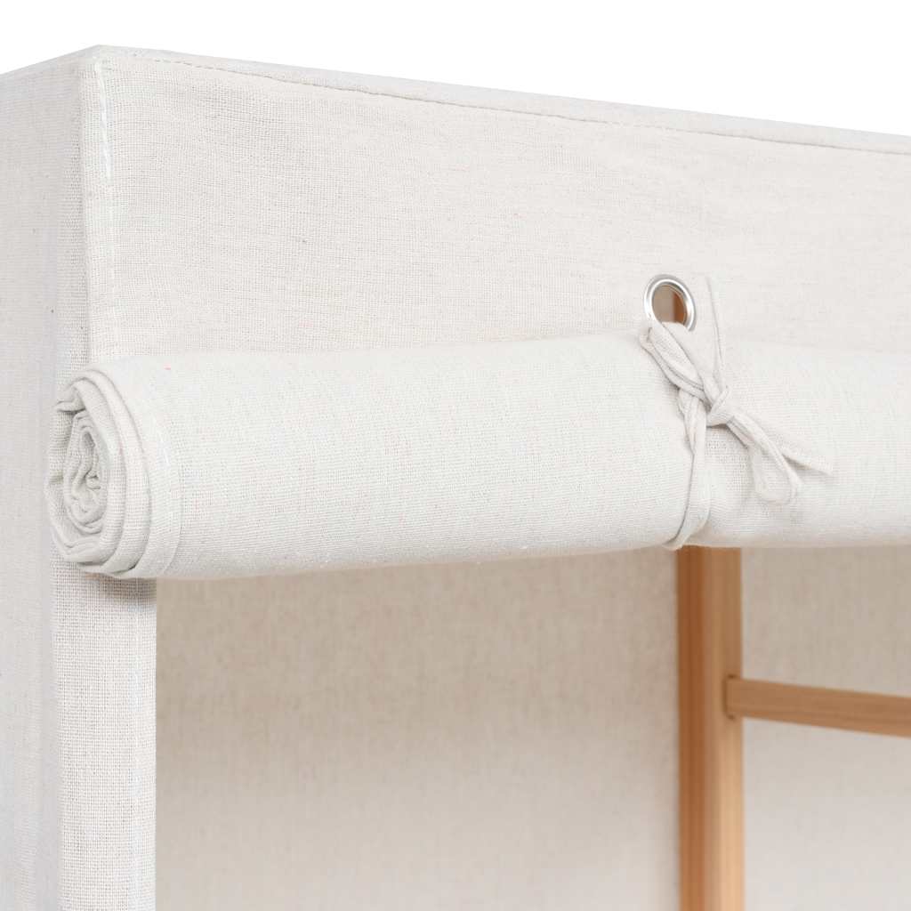 Armario De Ropa De 3 Niveles 110x40x170 Cm_5