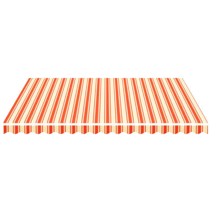 Tela De Repuesto Para Toldo Amarillo Y Naranja 4x3,5 M_2