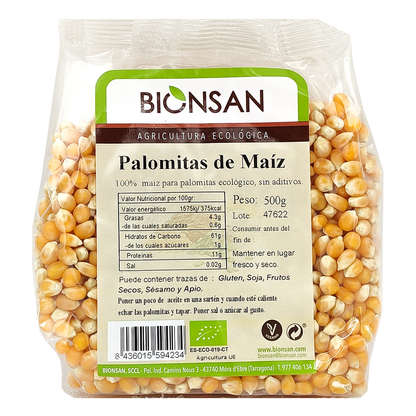 Maíz Para Palomitas Eco Bionsan 500gr_0