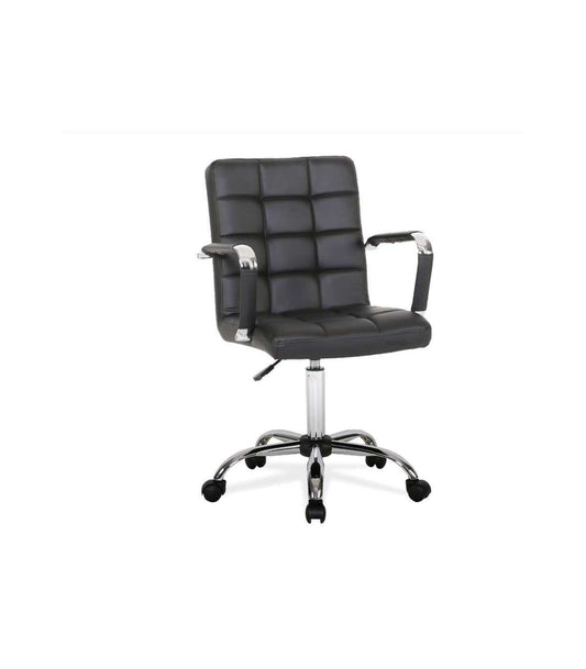 Silla De Oficina Isabella En Negro. Alto: 89-104, Ancho: 51, Fondo: 49._0