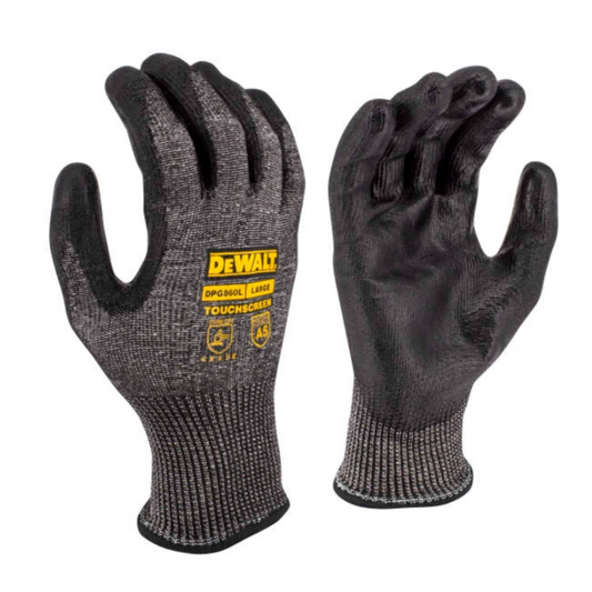 Guantes De Protección Tactiles Dewalt Cut Touchscreen T-l_0