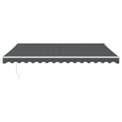 Toldo Retráctil Automático Gris Antracita 4x3 M_2