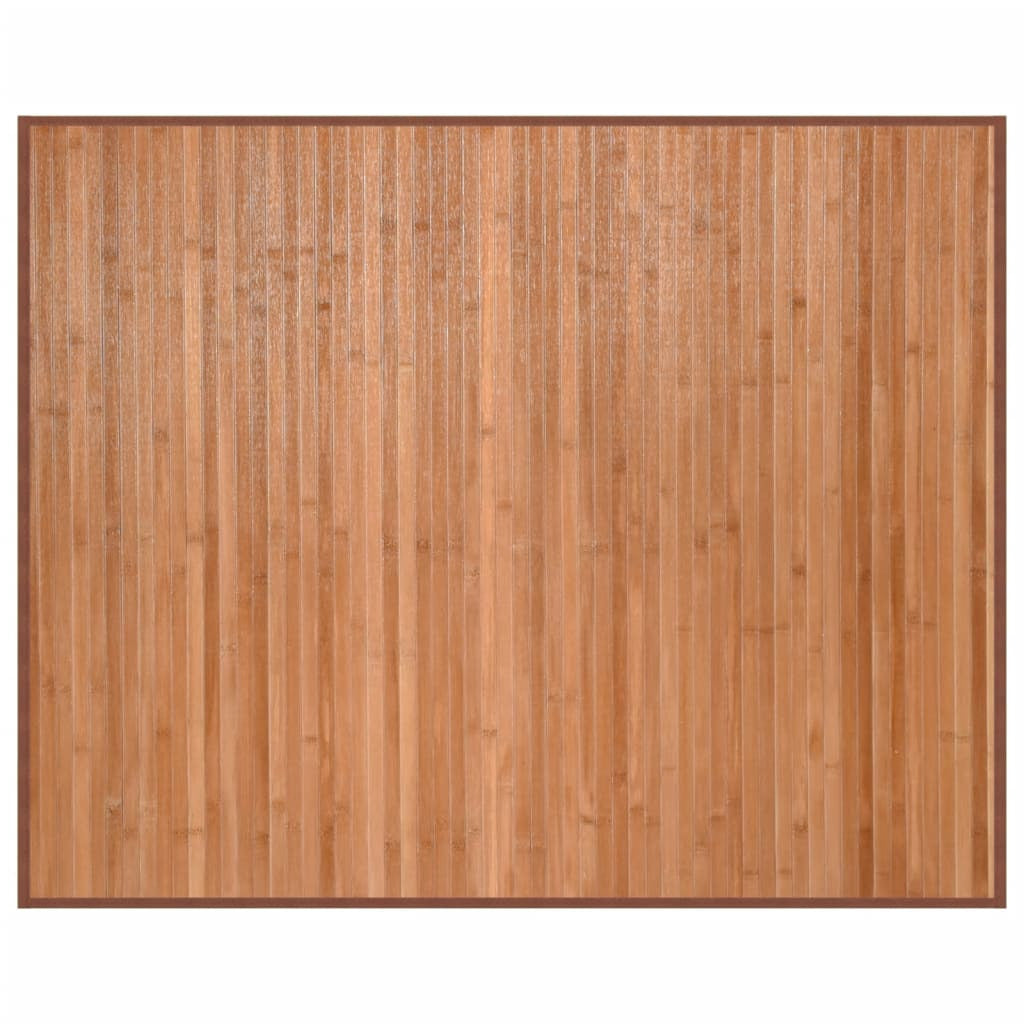Vidaxl Alfombra Rectangular Bambú Color Natural 80x100 Cm_0