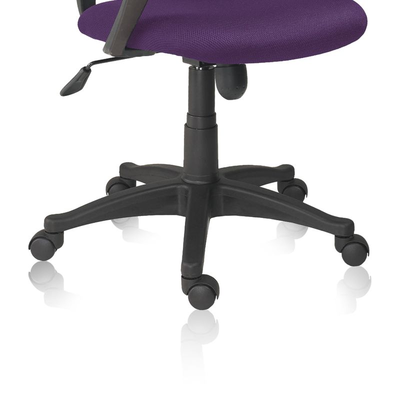 Silla De Oficina Logic Tejido, Violeta, 60 X 90-102 X 60cm_2