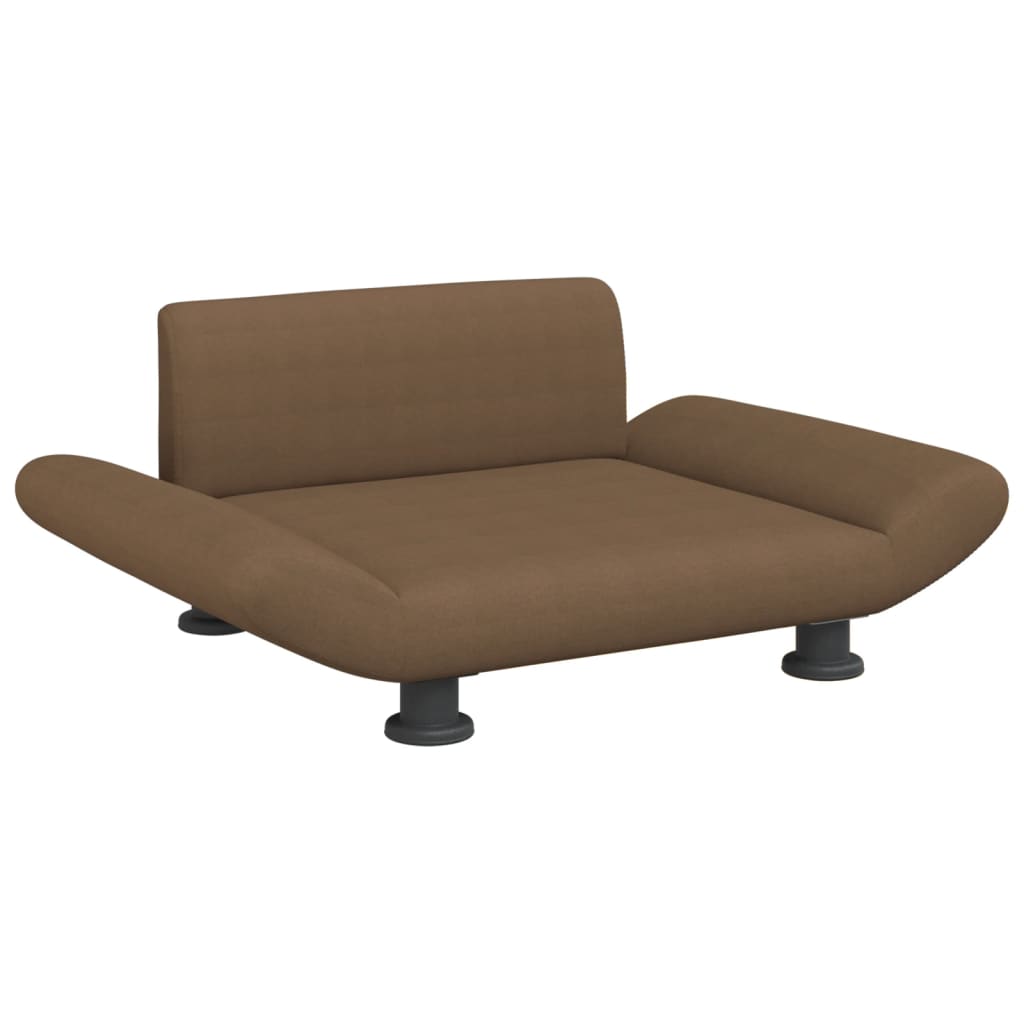 Cama Para Perros De Tela Marrón 70x45x28 Cm / Vetonek_4