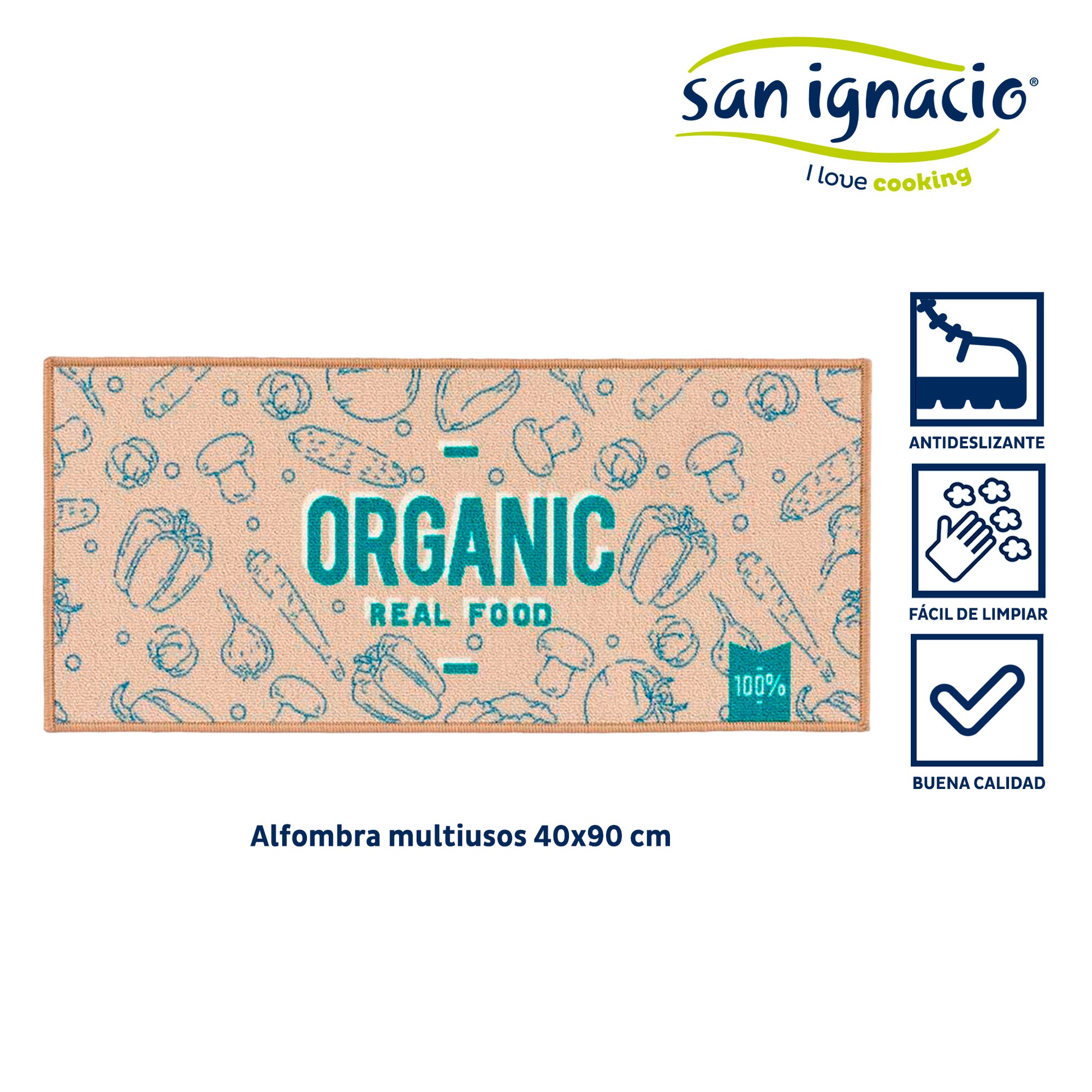 Alfombra Organic Kinvara 40x90cm – Versatilidad Y Estilo Para Tu Espacio