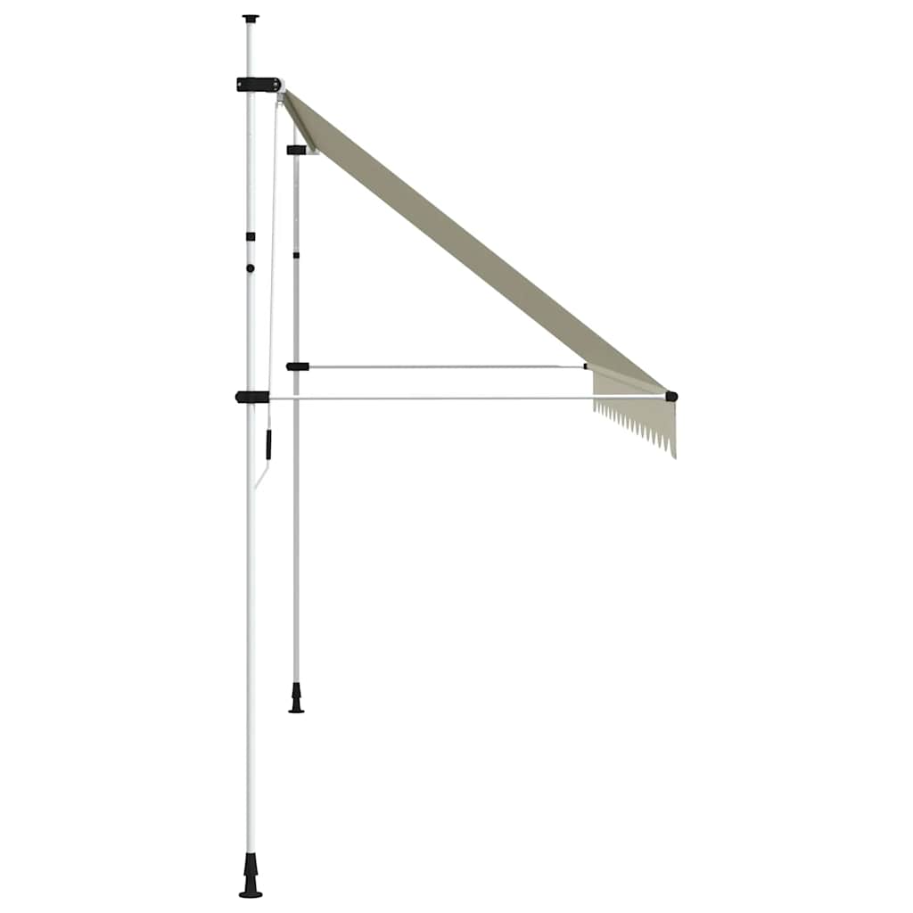 Toldo Retráctil De Operación Manual 400 Cm Crema_3