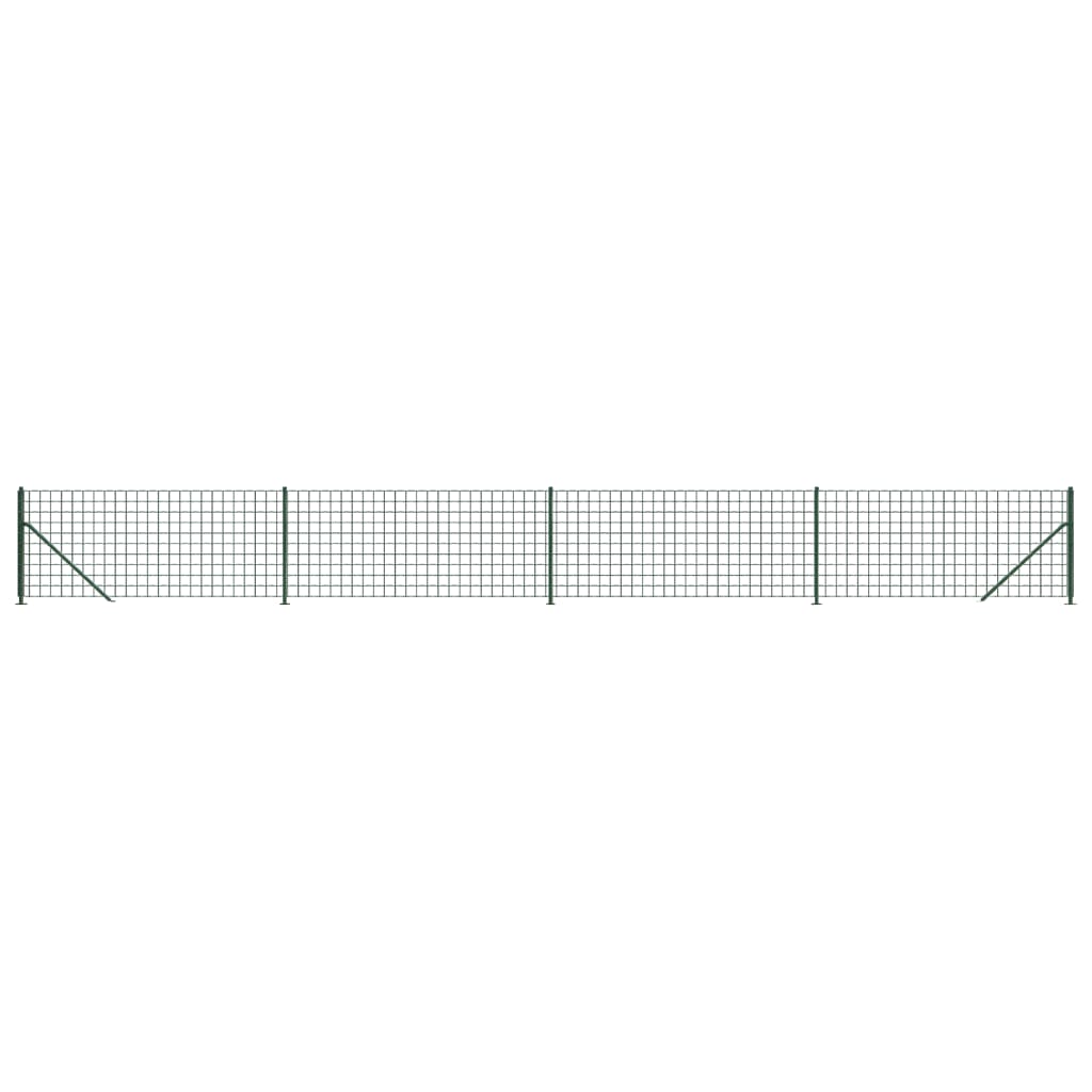 Cerca De Alambre Con Brida Verde 1x10 M / Vetonek_3