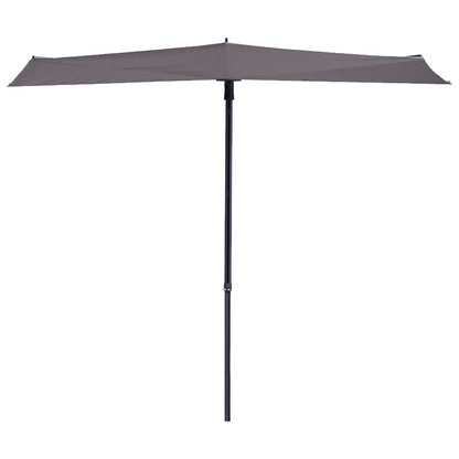 Madison Sombrilla Para Balcón Sun Wave Gris Taupe 270x150 Cm Pac3p015_0