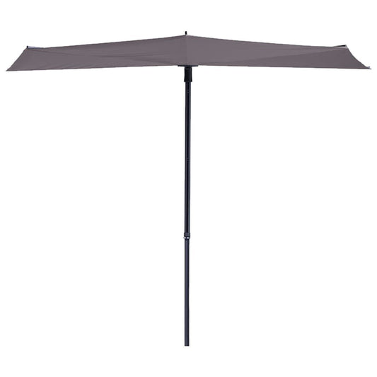 Madison Sombrilla Para Balcón Sun Wave Gris Taupe 270x150 Cm Pac3p015_0
