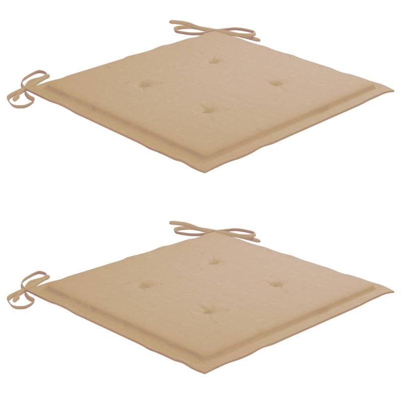 Vidaxl Sillas Comedor De Jardín Y Cojines 2 Uds Madera Maciza Acacia_5
