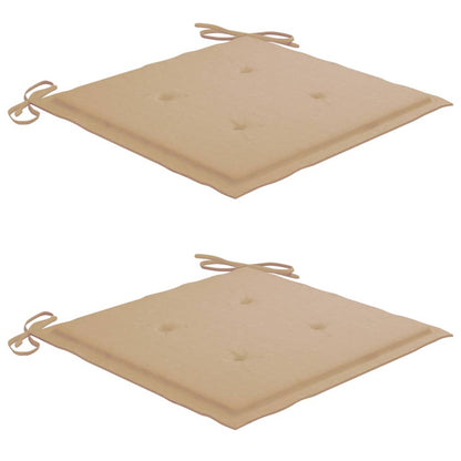 Vidaxl Sillas Comedor De Jardín Y Cojines 2 Uds Madera Maciza Acacia_5