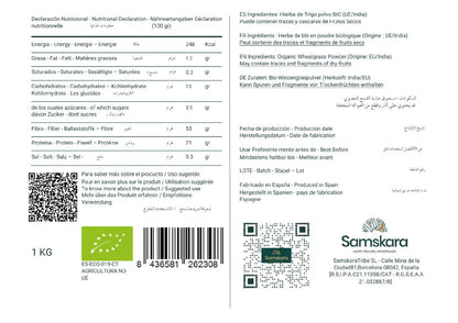 Hierba De Trigo En Polvo Bio - 500g_1